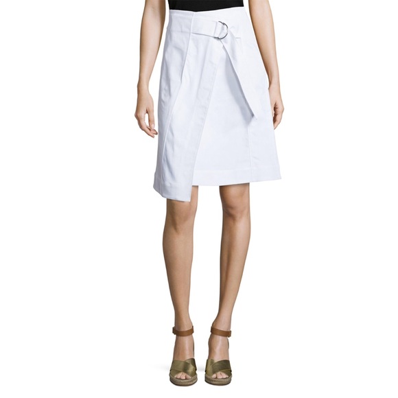 Tory Burch Dresses & Skirts - NWT Tory Burch Denise Faux-Wrap Denim Denise Skirt